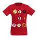 Flash Multi Symbols Men's T-Shirt-XLarge