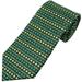 Jacob Alexander Men's Happy St. Patrick's Day Shamrocks Extra Long Neck Tie