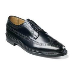 Kenmoor Florsheim Mens Shoes Wingtip Leather Black Lace Up Dressy 17109-01 New