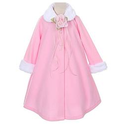 Dempsey Marie Cozy Fleece Long Sleeve Cape Jacket Coat