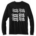 Cheap Trick Stacked Logo Black Adult Long Sleeve T-Shirt