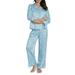 Secret Treasures Women's and Women's Plus Satin Pajama Sleep Set