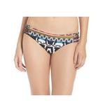 Becca NEW Black Women Size XL Primitive Journey Print Bikini Bottom