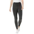 Woman Within Women's Plus Size Stretch Cotton Legging