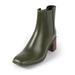 JEFFREY CAMPBELL RAINY DAY Rain Boots Khaki Combo