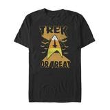 Men's Star Trek Halloween Trek or Treat Candy Corn Graphic Tee