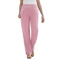 Woman Within Women's Plus Size Comfort Waist Straight Leg Corduroy Pant