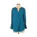 Pre-Owned Adrianna Papell Women's Size M Long Sleeve Blouse