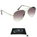 proSPORT Reading Sunglass Reader Tinted Aviator Silver Men Women NOT BIFOCAL