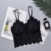 Women's Lace Bra Push Up Top Wireless Lingerie Women Sexy Bralette Female Underwear Full Cup Comfortable Bra No Underwire