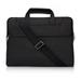 Shengshi Laptop Shoulder Bag Compatible With 2019 MacBook Pro 16 Inch With Touch Bar A2141, 15-15.6 Inch MacBook Pro Retina 2012-2015, Notebook, Polyester Sleeve With Back Trolley Belt Black
