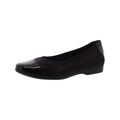 Unstructured by Clarks Womens Un Darcey Cap Nubuck Comfort Insole Flats