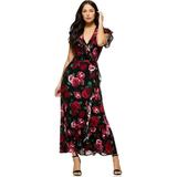 Sofia Jeans by Sofia Vergara Womenâ€™s Cap Sleeve Maxi Dress