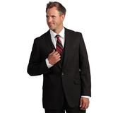 kenneth cole reaction men's slim-fit black suit separate coat