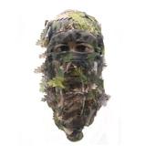 Woodland Camouflage Leaf Mask Stereo Turkey Hunting Hat Camo Face Mask Outdoor