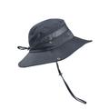 New Summer Mens Sun Hat Bucket Fishing Hiking Cap Wide Brim Uv Protection Hat