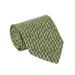 Salvatore Ferragamo Men's Sailboat Print Silk Tie Green