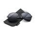Classic Aviator Sunglasses for Men Metal Frame with Soft Case Lens with UV Protection
