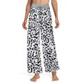 MAWCLOS Women Lounge Pants Comfy Pajama Bottom with Pockets Stretch Plaid Sleepwear Drawstring Pj Bottoms Pants