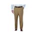 Haggar Men's Big & Tall Premium No Iron Khaki Flat Pant Classic Fit HC90884