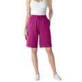 Woman Within Women's Plus Size Sport Knit Short