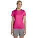 The Hanes Ladies Cool DRI with FreshIQ Performance T-Shirt - WOW PINK - L