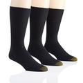 Gold Toe Men's Fluffies Crew Socks, 3 Pack