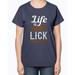 life is short lick the spoon - Cooking -Ladies T-Shirt