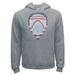 Zone Apparel Lacrosse Menâ€™s American Flag Goalie Head Hoodie Sweatshirt-USA Medium