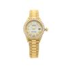 Rolex Datejust 26mm Aftermarket Diamond Bezel Yellow Gold Ladies Watch 6917