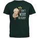 Sloth Don't Worry No Hurry Cute Baby Mens T Shirt Forest Green LG