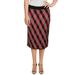 Anne Klein Womens Knit Plaid Skirt