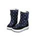 New Ladies Fur Lined Winter Snow Boots Slip On Casual Boots Platform Warm Shoes