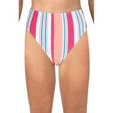 Roxy Womens Juniors Striped High Leg Swim Bottom Separates