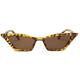 Wuffmeow Women Sunglass Vintage Sunglasses Women Cat Eye Luxury Brand Designer Sun Glasses