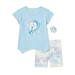 Sleep On It Girls' T-Shirt and Leggings, 2-Piece Pajama Set, Sizes 7-16