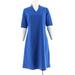 Liz Claiborne Essentials Ponte Knit V-Neck Dress Women's A261258