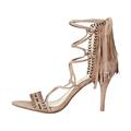 Jessica Simpson Womens Mareya Leather Open Toe Special Occasion Ankle Strap Sandals