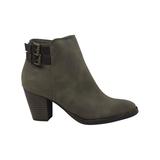 Sugar Womens Ellie Fabric Almond Toe Ankle Boots & Booties Fashion Boots