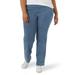 Chic Women's Plus Size Easy Fit Elastic Waist Pull On Pant