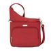 Travelon Anti-Theft Essentials North/South Crossbody Bag in Red