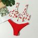 Women's Piece Of Swimsuit Print Flora Bikini Fashion Siamese Bikini Bathing Suit