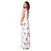 Egmy Women'S Floral Short-Sleeved Dress Pregnant Women Maternity Long Dress