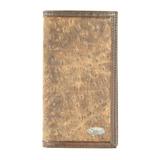 Nocona Rodeo Vintage Ostrich Wallet, Brown