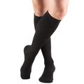 Truform Men's Socks, Knee High, Cushion Foot, Active Casual Style: 15-20 mmHg, Black, Medium