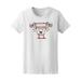 Fitness Doodle Coffee Cup Lifts Tee Women's -Image by Shutterstock