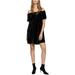 Sanctuary Clothing Womens Pleated Velvet Shift Dress