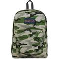 JanSport Superbreak Backpack w/ Water Bottle Pocket - Classic Camo