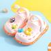 Sandals Baby Boys Girls Cute Cartoon Sandals Boys Girls Non-Slip Beach Pool Sandals Lightweight Slip-on Kids Clogs Pink-20