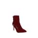 Nine West Emette Dress Booties Red